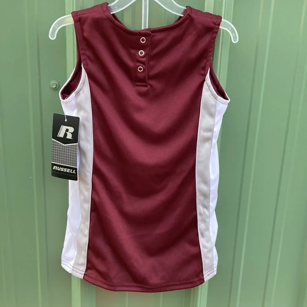 Montana Griz Team Graphic Toddler Girl Cheerleader Outfit Sports Grizzlies Sz 4T